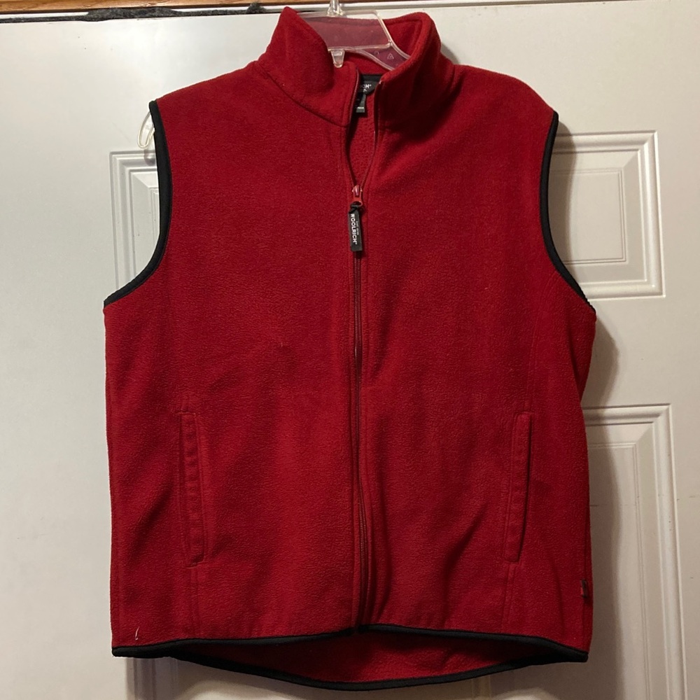Woolrich Red Fleece Vest‎ L
